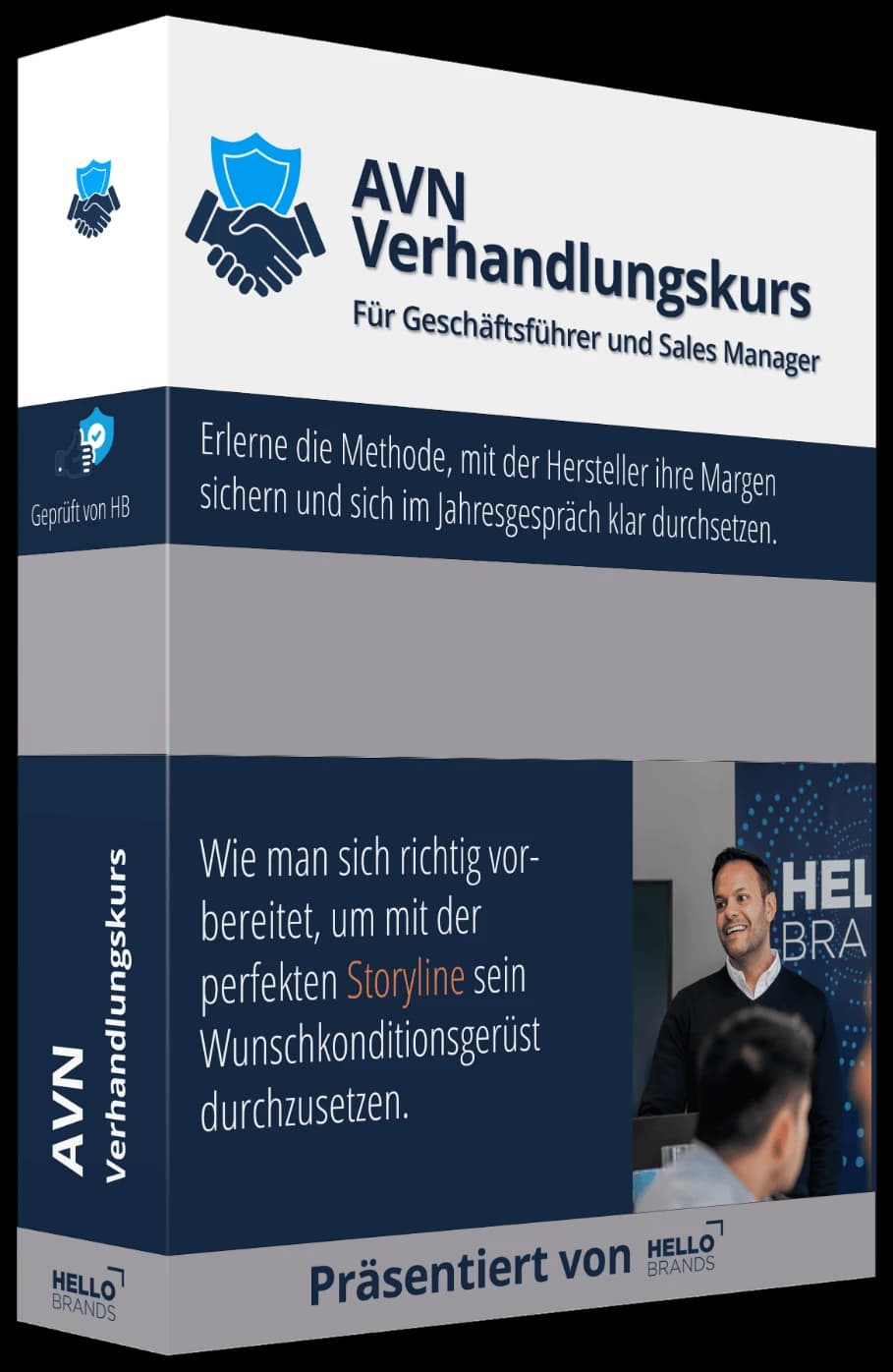 AVN-Verhandlungskurs, dargestellt als Produktbox